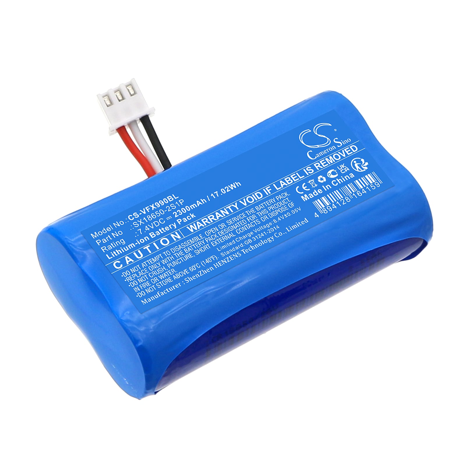 Batteri til betalingsterminal til Verifone X970, X990
