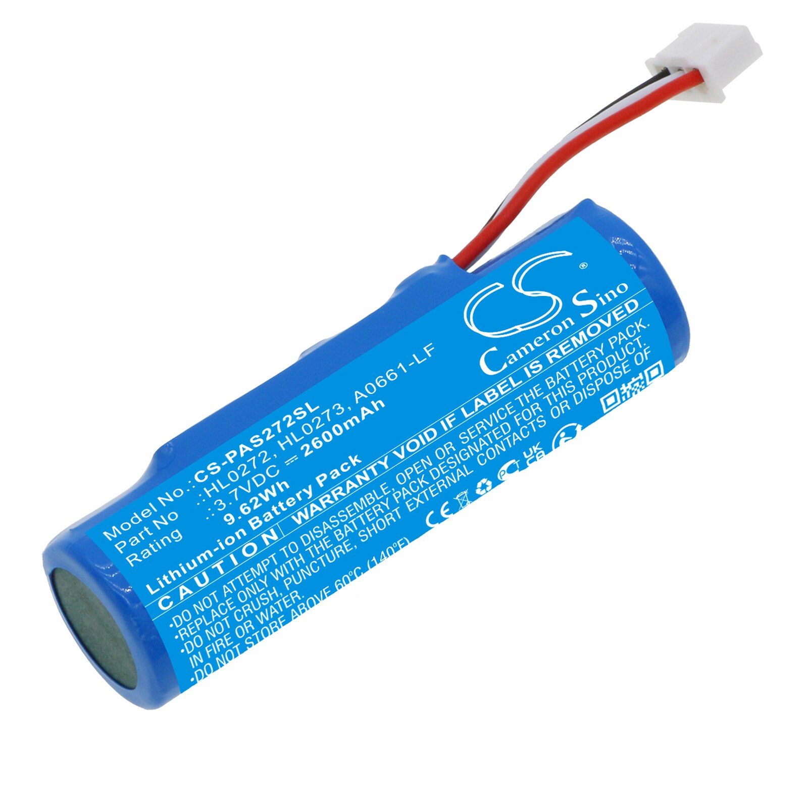 Batteri til betalingsterminal til Pax S910, QR68, QR65 osv.