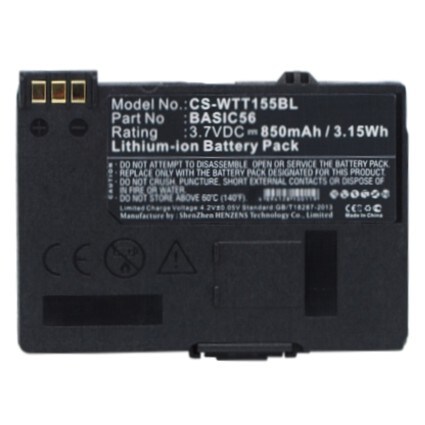 Batteri til betalingsterminal til Way Systems MTT 1510, MTT 1556, MTT 1581 og andre.