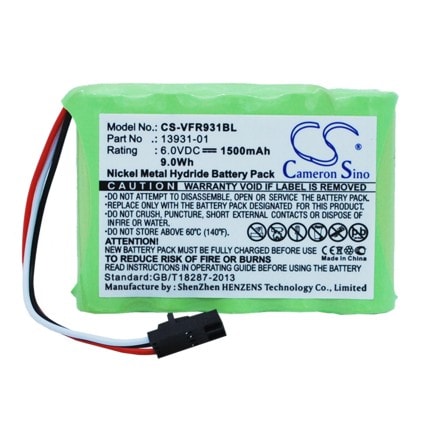 Batteri til betalingsterminal til Verifone Ruby Console, CPU-5, CPU-4