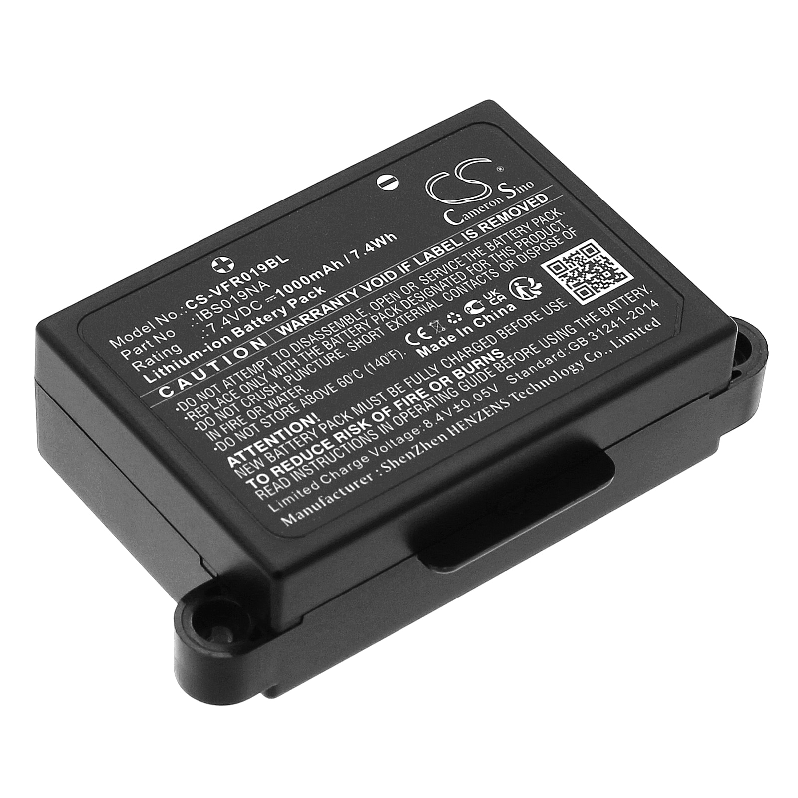 Batteri til betalingsterminal til VeriFone IBS019NA, T650C, Trinity T650c