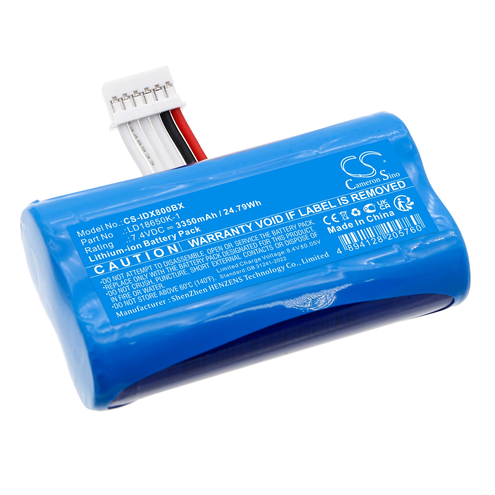 Batteri til betalingsterminal til ingenico AXIUM DX4000, AXIUM DX8002, AXIUM DX8000 og andre.