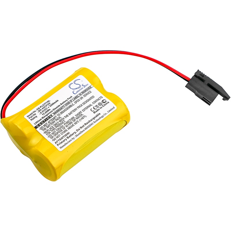 Batteri til PLC til GE Intelligent Platforms A98L-0031-0011/L, A98L-0031-0011/L, A06B-6093-K001