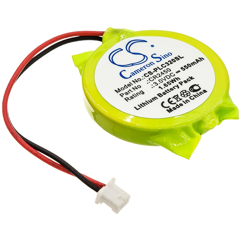 Batteri til PLC til Panasonic controllere i FP-X-serien, GT32-display, GT32M-display osv.