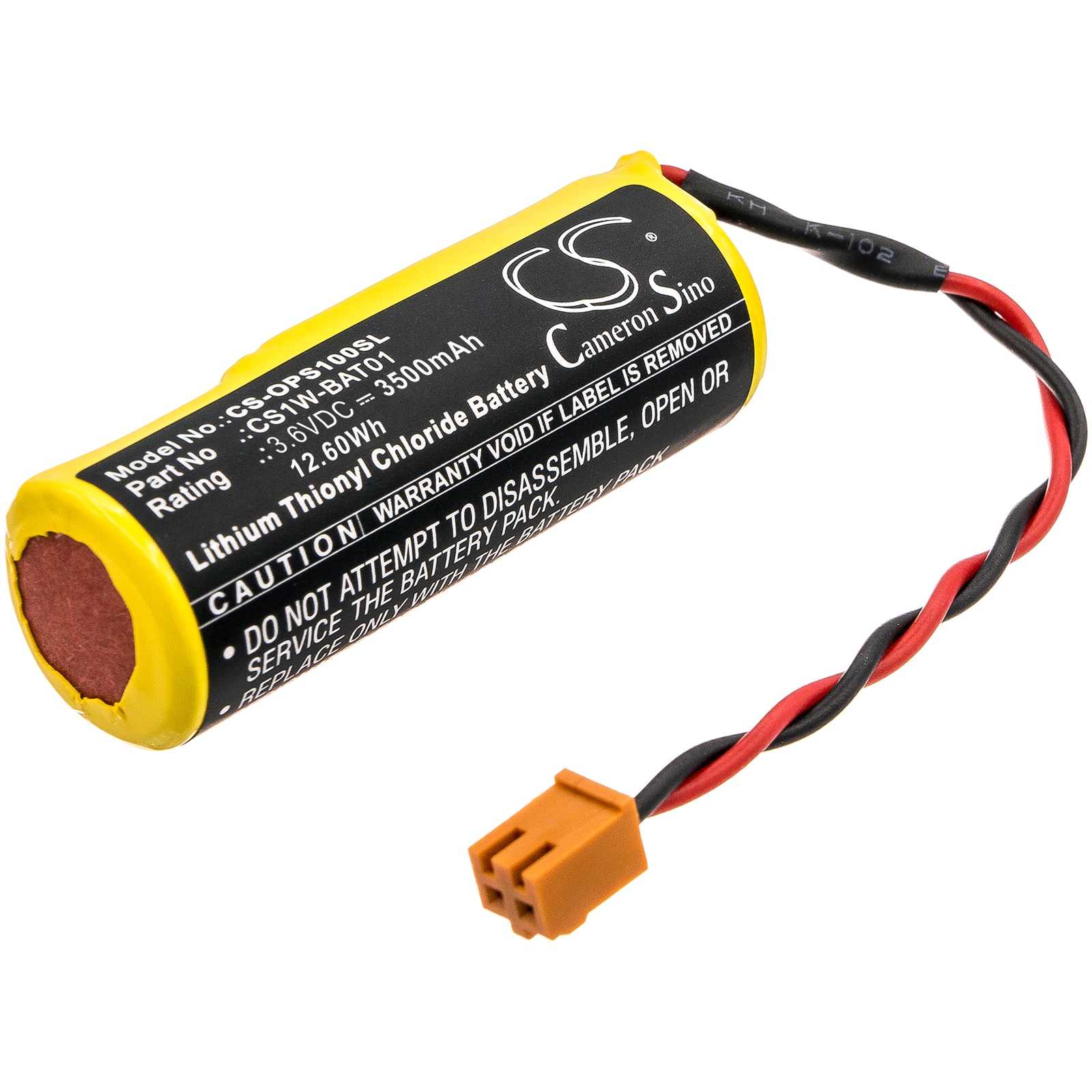 Batteri til PLC til Panasonic VR-004, VR-006, VR-006L osv.