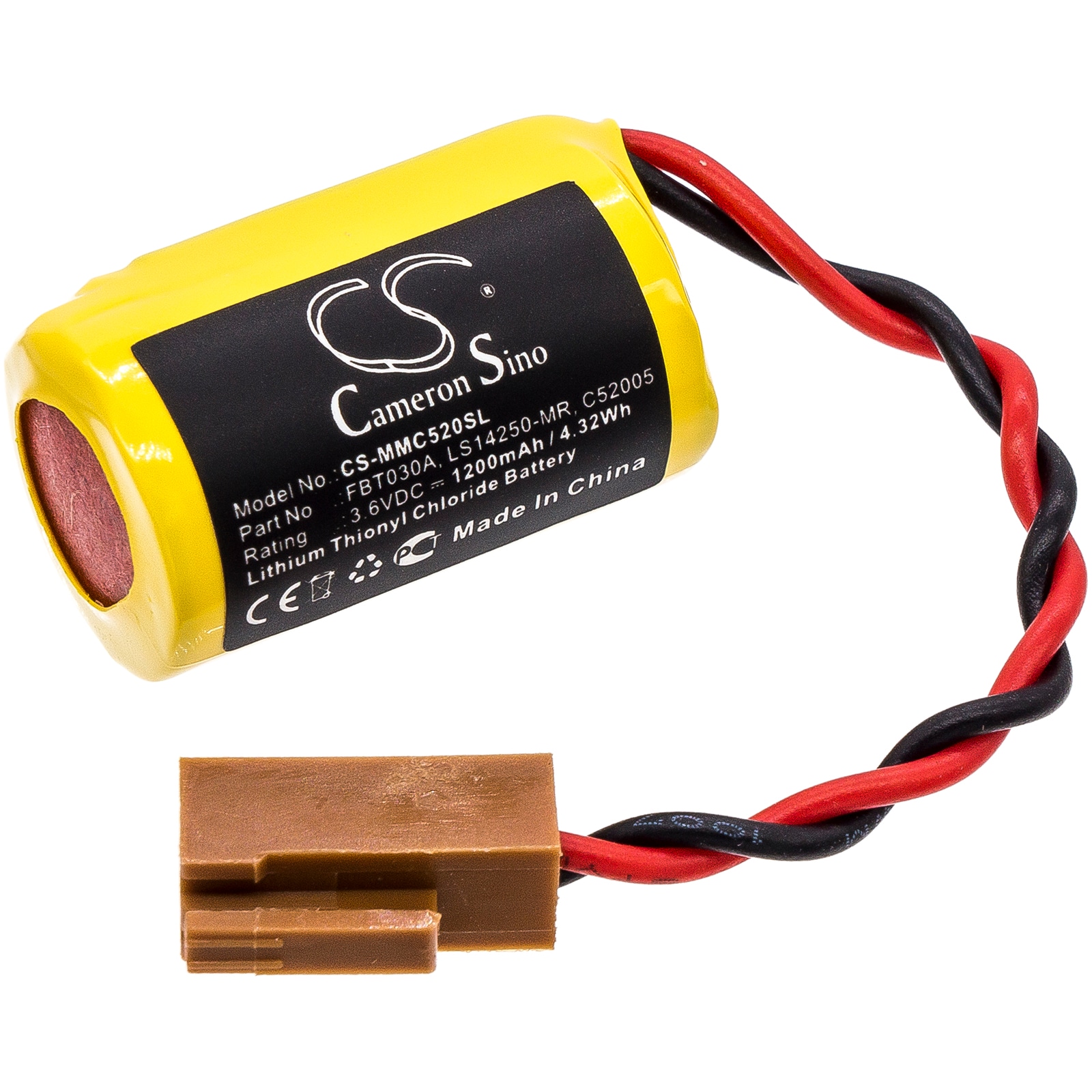 Batteri til PLC til Fuji Electric MICREX-F, MICREX-SX, MICREX-SPB og andre.