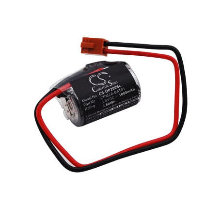 Batteri til PLC til Omron CPM2A, CQM1H, CJ1 og andre.