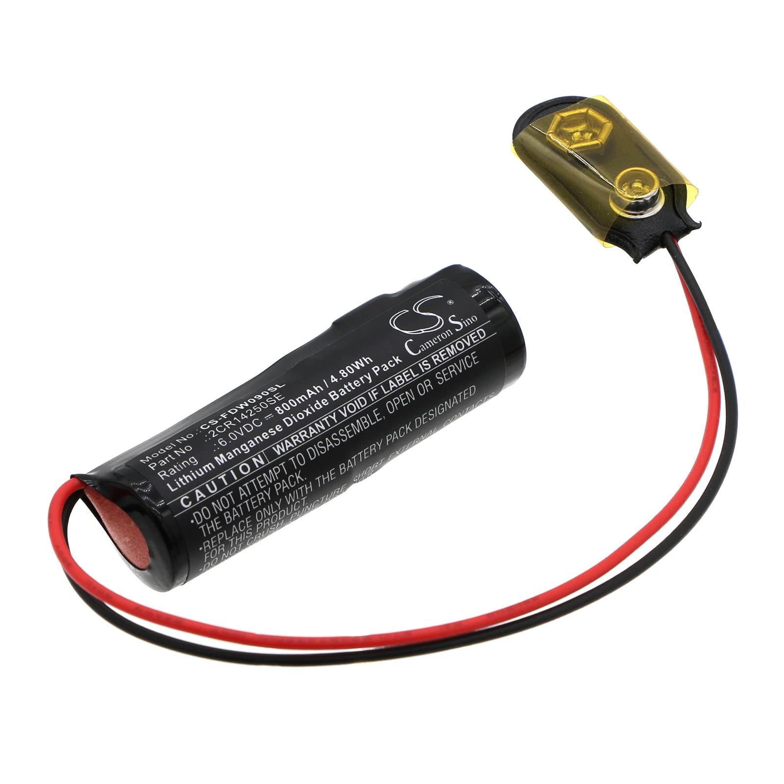 Batteri til PLC til FDK 1070085767-102, F098218, 11929GW osv.