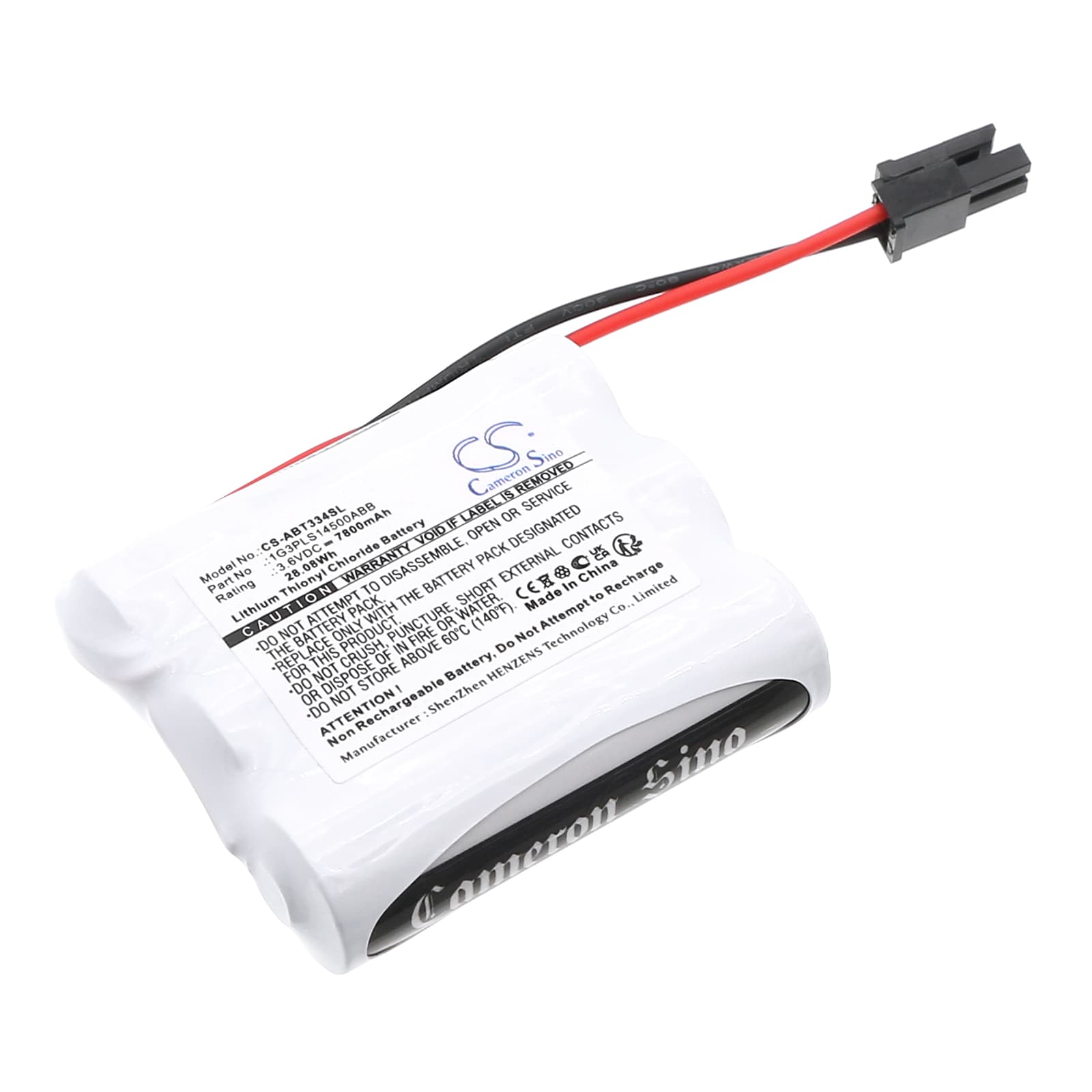 Batteri til PLC til ABB 1G3PLS14500ABB, 3HAC033492, 3HAC033492-001