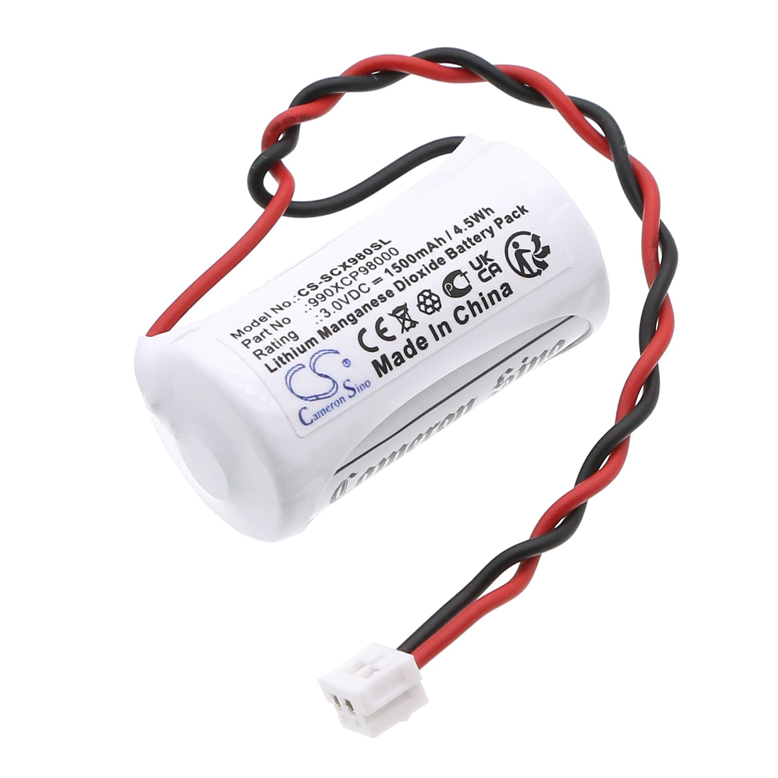 Batteri til PLC til Schneider Modicon Quantum CPU, Safety CPU osv.