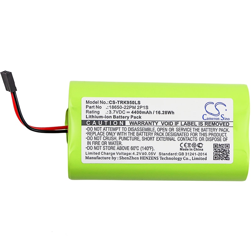 Batteri til Cycles lommelygter til Trelock LS 950, LS950