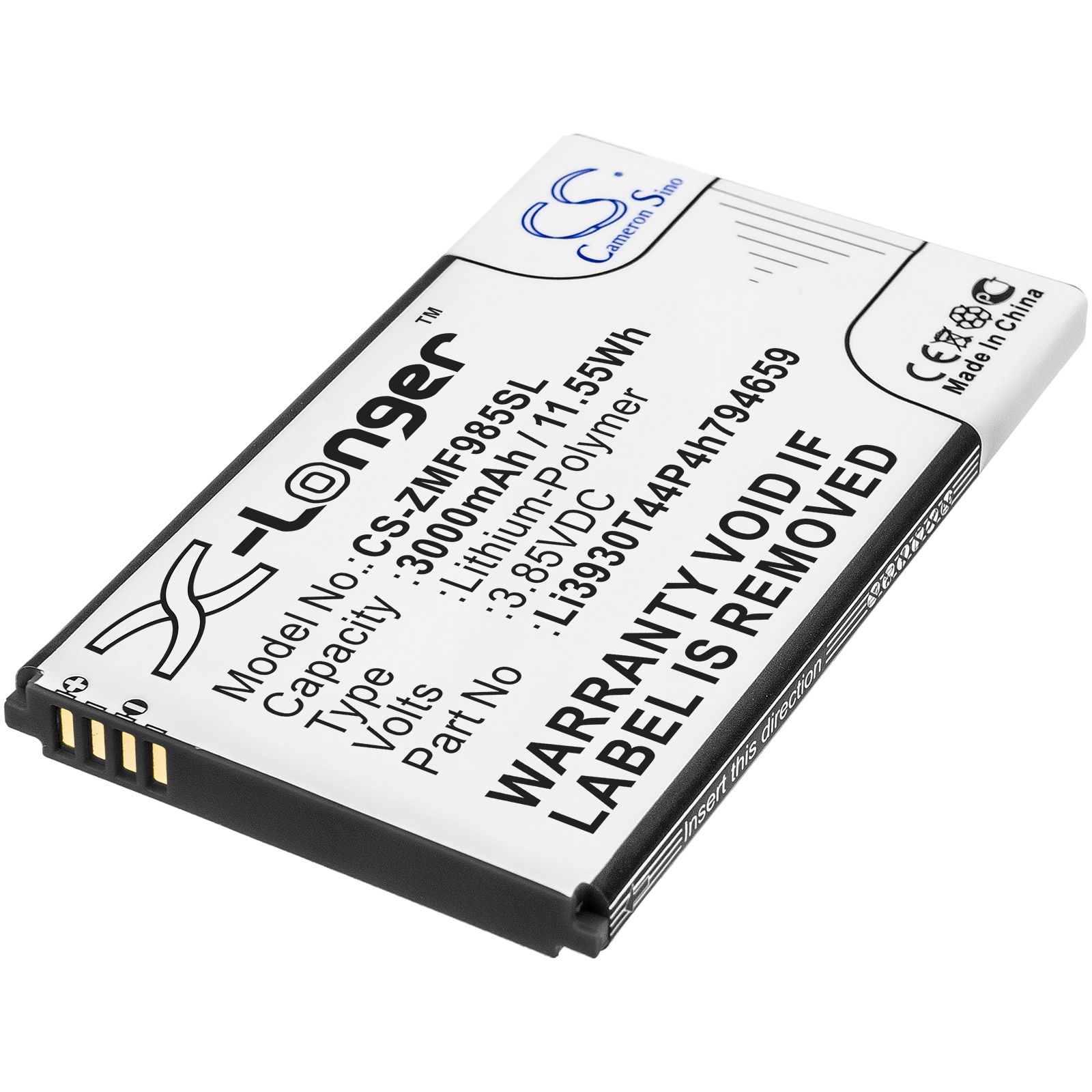 Batteri til hotspot til ZTE MF288, Smart Hub Turbo, MF985