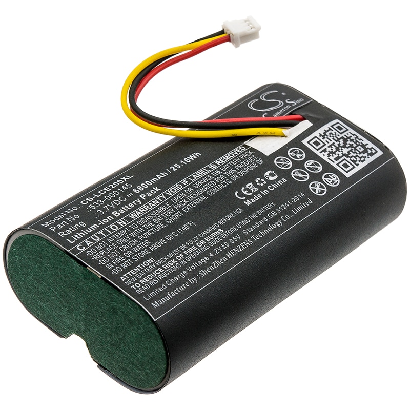 Batteri til sikkerhedskamera til hjemmet til Logitech CIRCLE 2, ICES-3(3), NMB-3(B) og andre.