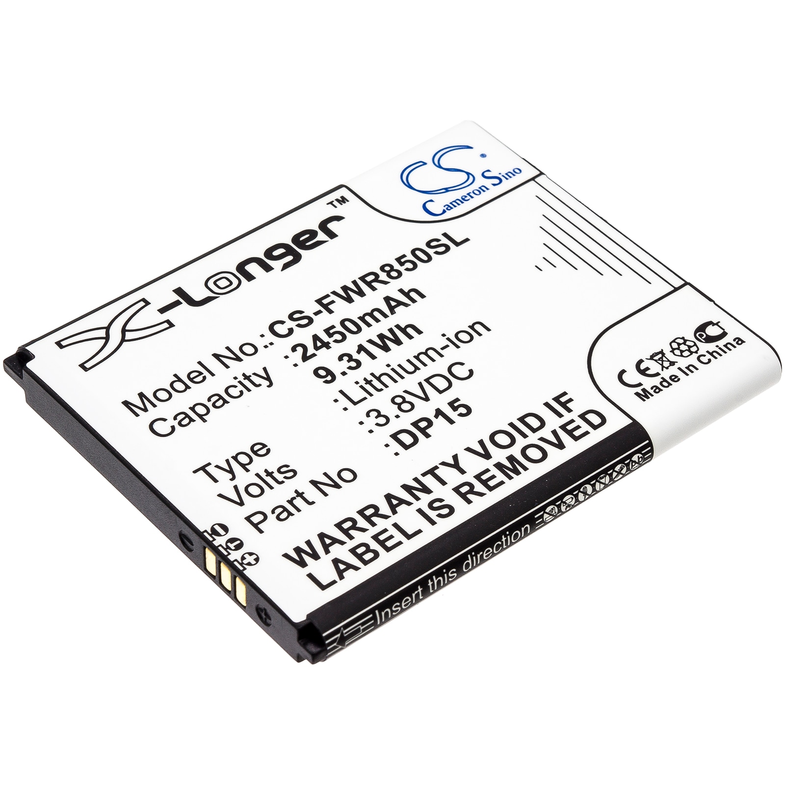 Batteri til Hotspot til T-Mobile T9, DP15, R717