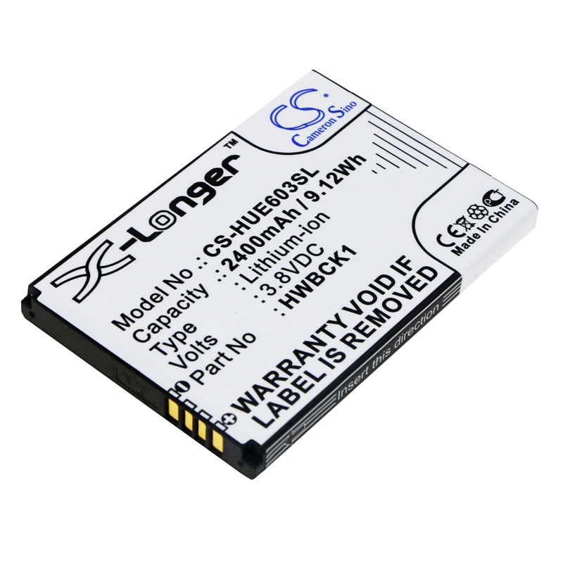Batteri til hotspot til Huawei 601HW, 603HW