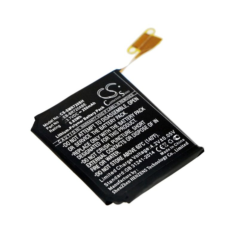 Batteri til Smartwatch til Samsung Gear S2 Classic, SM-R720, SM-R732 og andre.