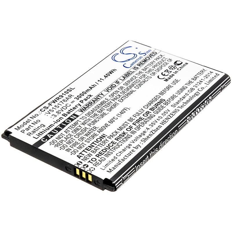 Batteri til hotspot til Franklin Wireless R910