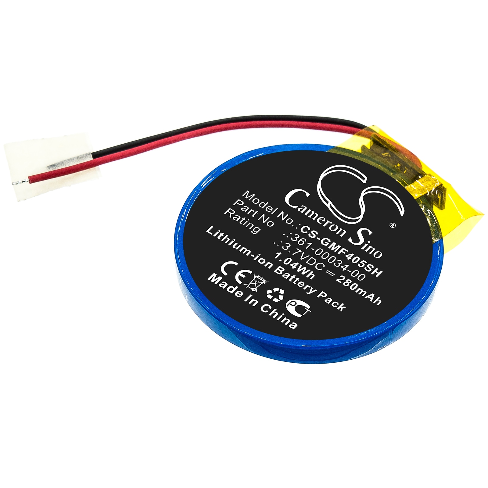 Batteri til Smartwatch til Garmin Forerunner 405, Forerunner 410, Forerunner 410CX og andre.