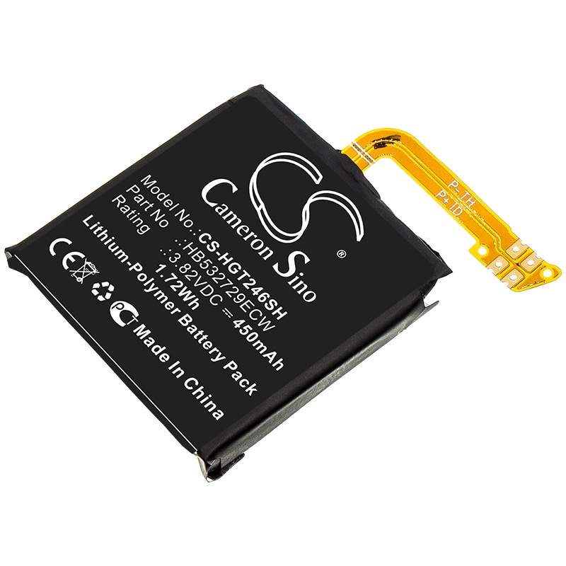 Batteri til smartwatch til Huawei GT2 46mm, Magic Watch 2 46mm, MNS-B19 og andre.