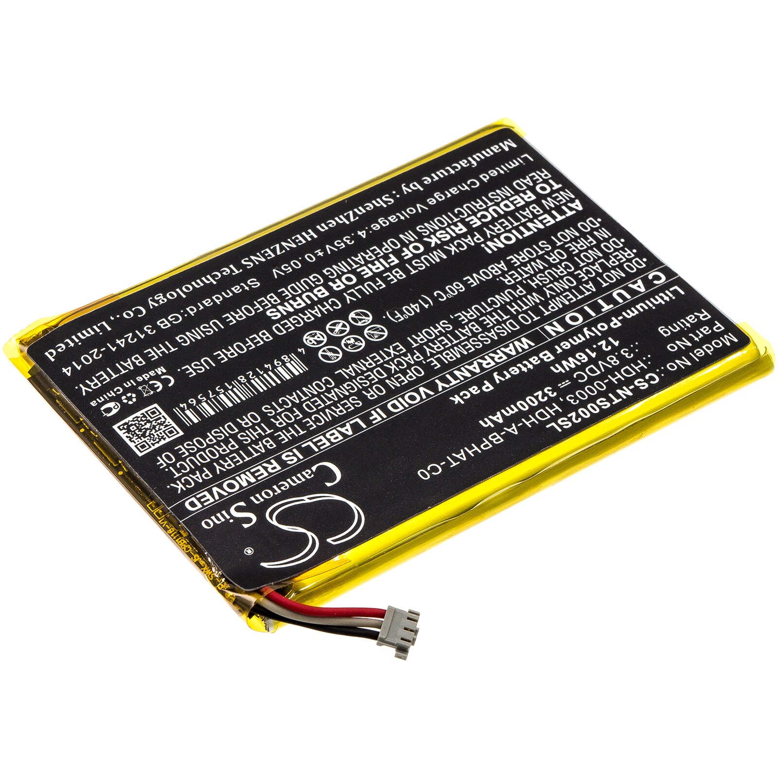 Batteri til Nintendo Switch Lite-spilkonsol, HDH-001, HDH-002 m.fl.