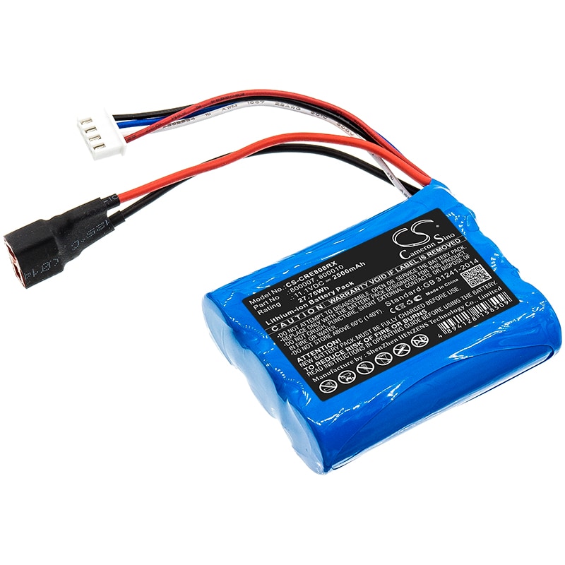 Bilbatteri til Carrera 800007, 800010