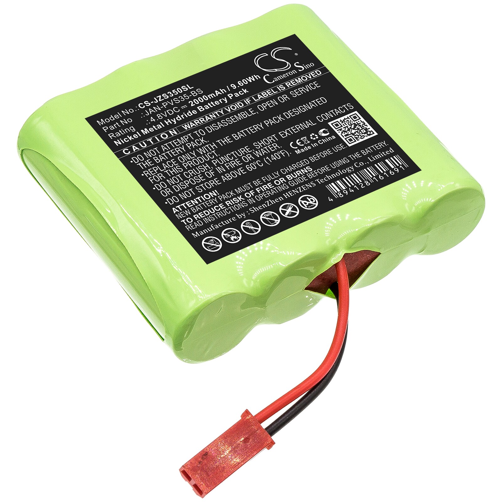 Batteri til Smart home til Jandy Zodiac S35 fjernbetjening