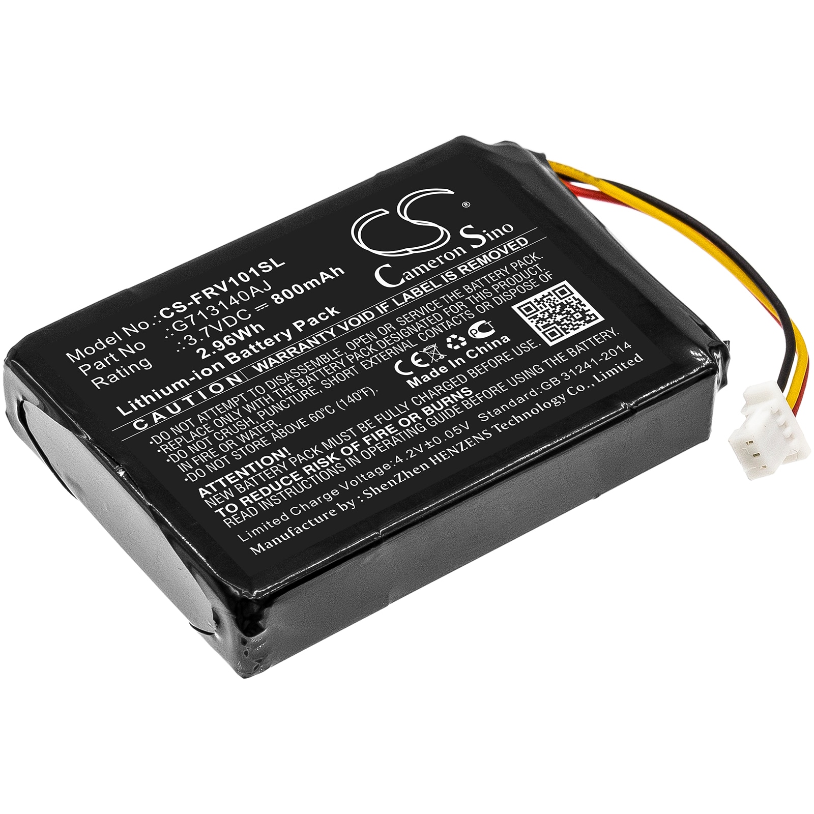 Batteri til overvågningskamera til FLIR FX, FXV101, FXV101-WV1