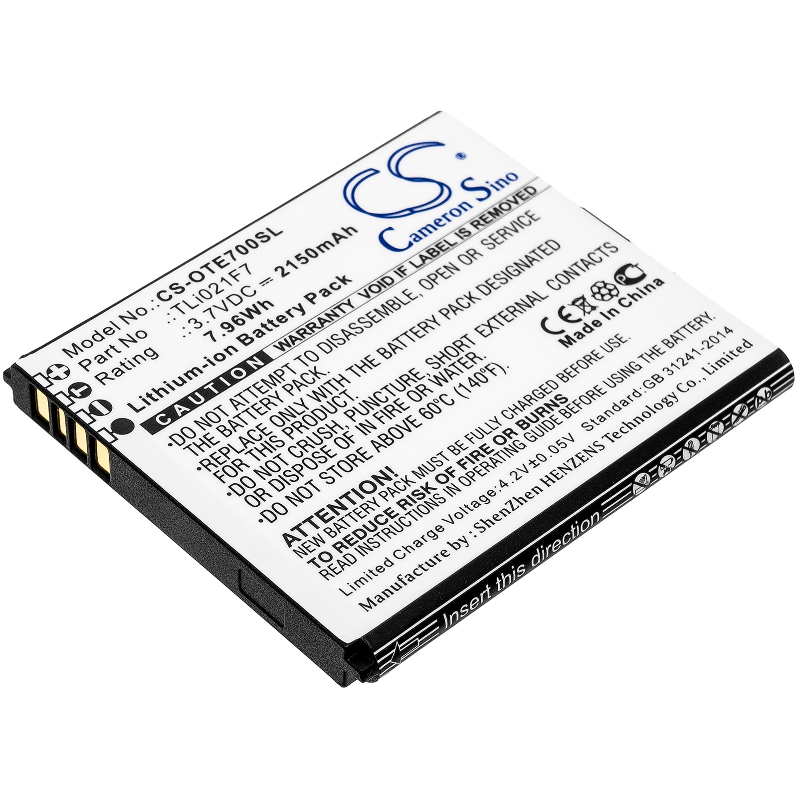 Batteri til hotspot til EE Mini 2 4G LTE