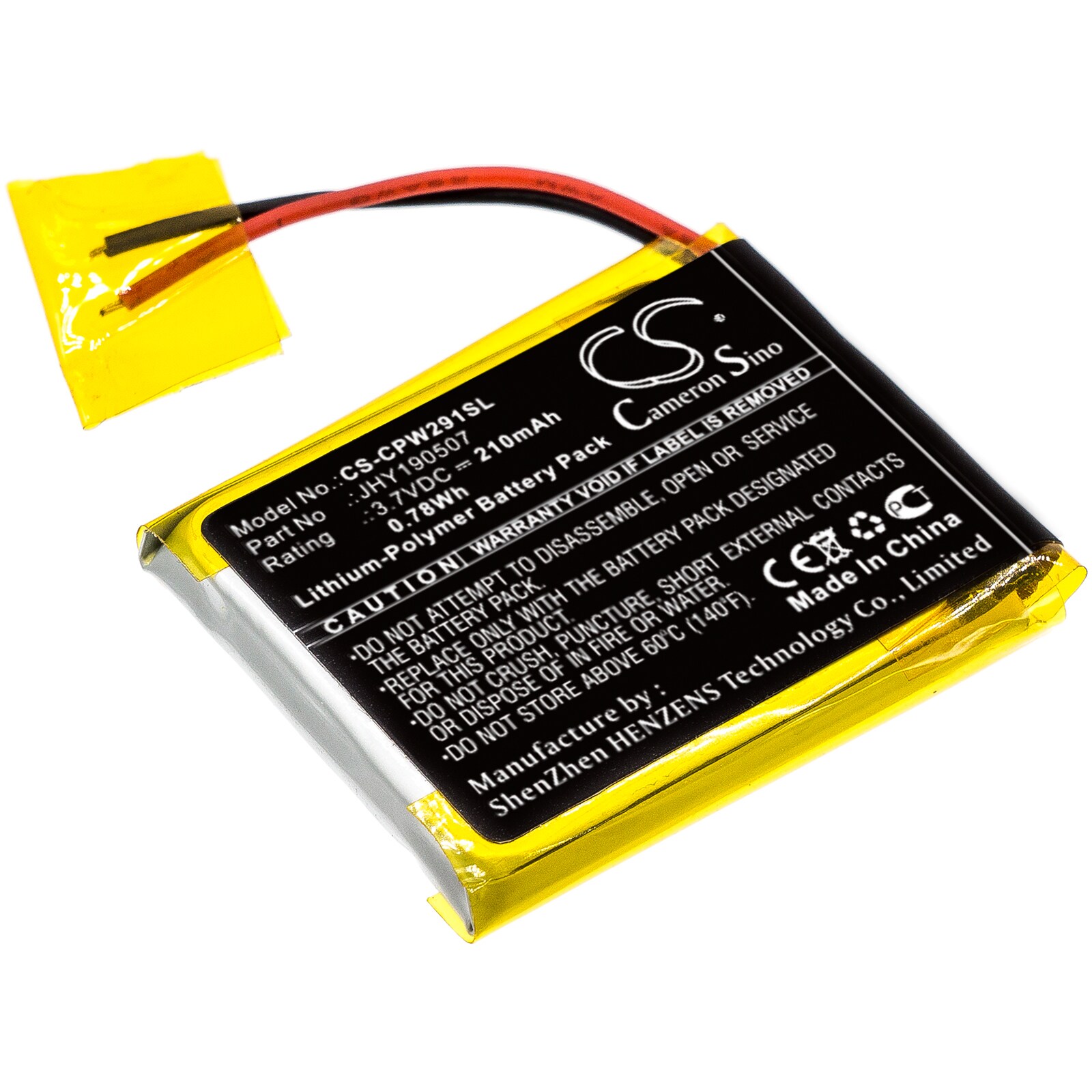 Batteri til Compustar 2W901R-SS fjernstart- og adgangssystemer