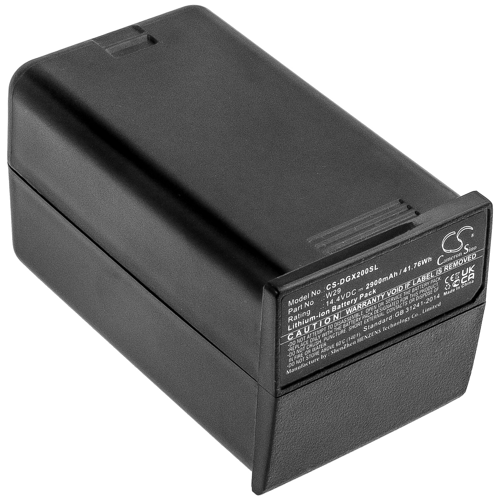 Batteri til stroboskopisk belysning til GODOX AD200, AD200 Pro