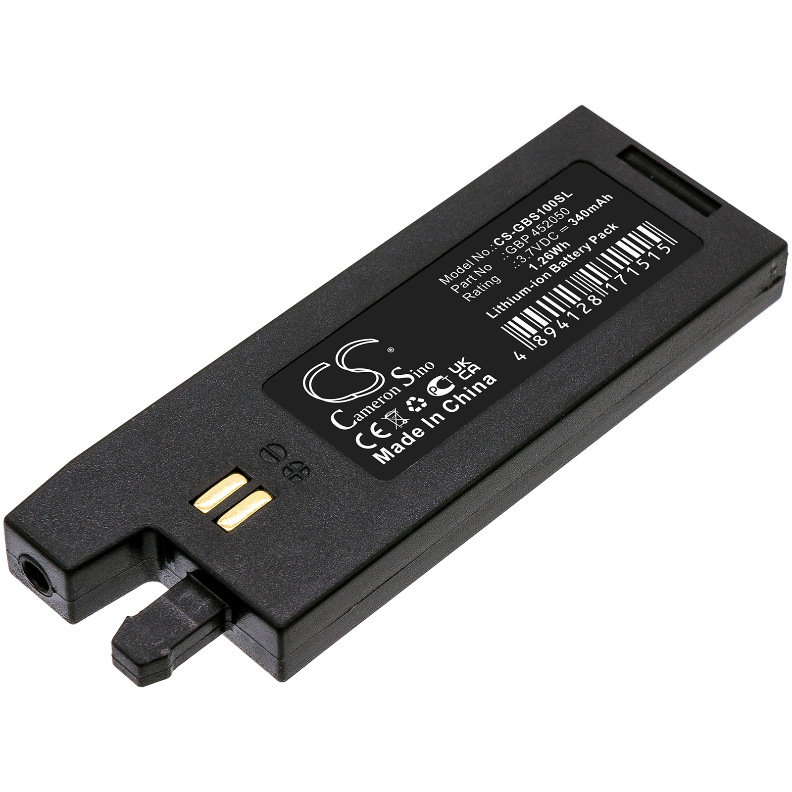 Batteri til elektronisk tuner til Gibson G-FORCE Auto-Tuner, GForce osv.