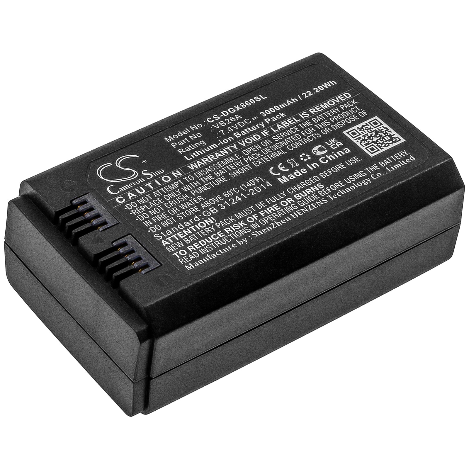 Batteri til stroboskopisk belysning til GODOX V860III