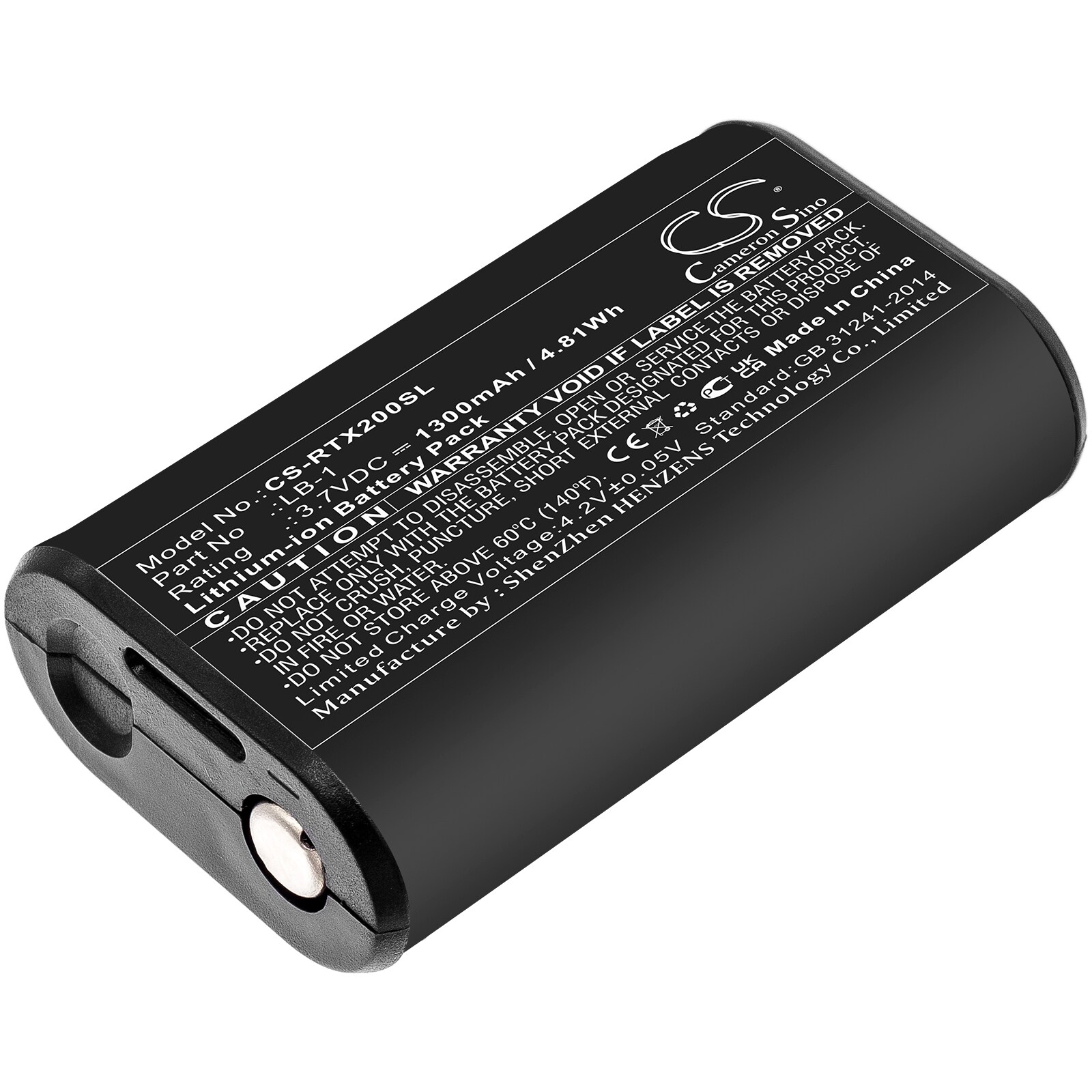 Batteri til mikrofon til Rode Performer TX-M2, VideoMic Pro+