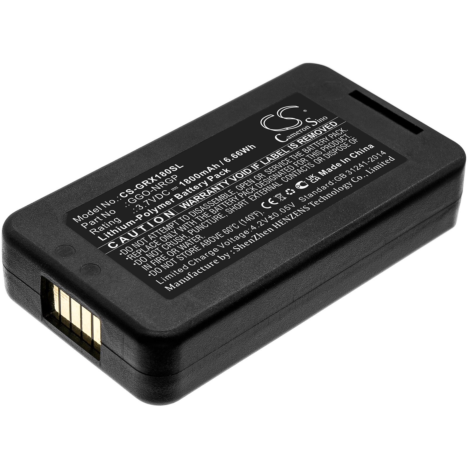 Batteri til Stage Monitor System til Green-GO WBPX Wireless Beltpack