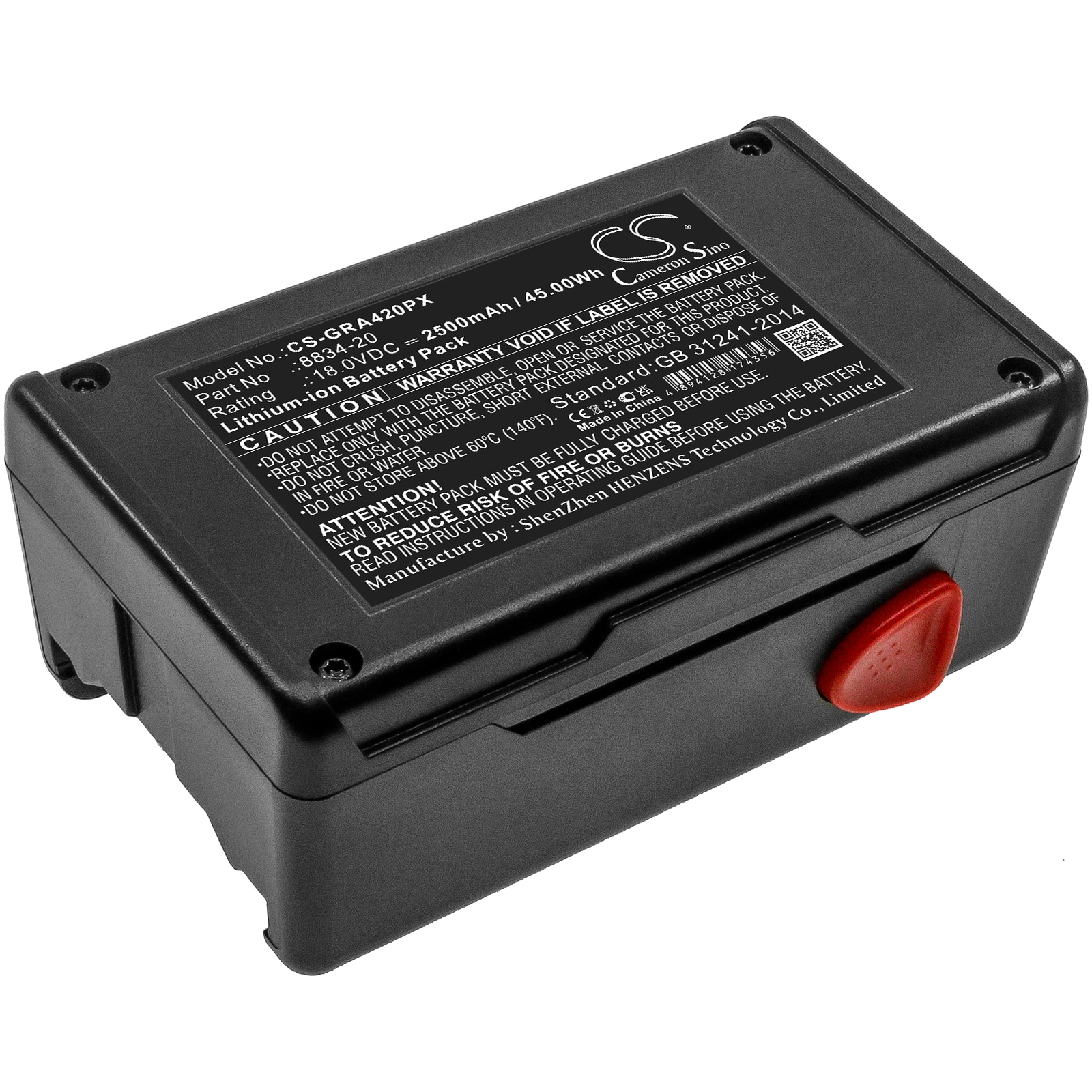 Batteri til haveredskaber til Gardena Turbo Trimmer SmallCut 300 Accu, 648844 og andre