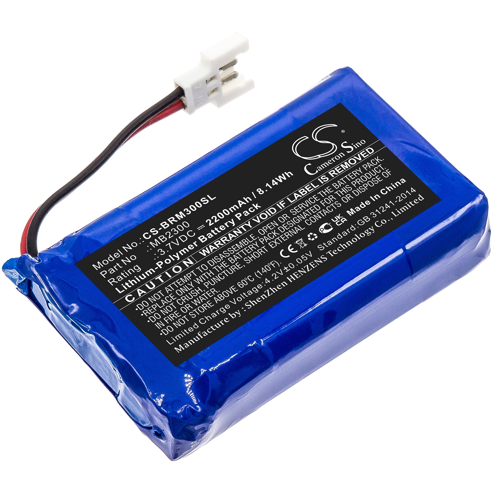 Batteri til personlig pleje til Breo idream 3 iNeck