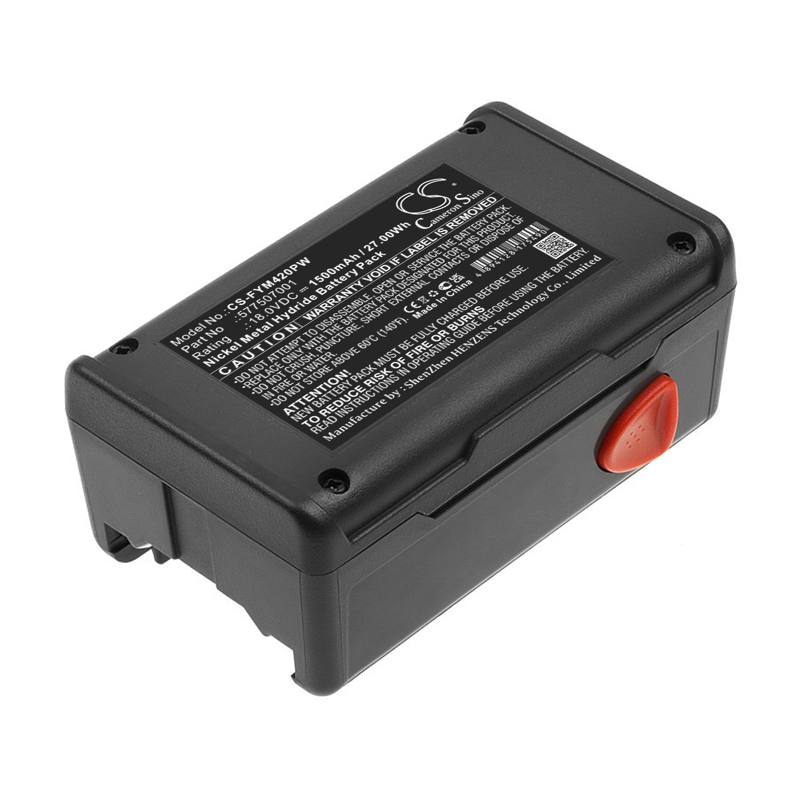 Batteri til haveredskaber til Flymo Contour Cordless XT, Easicut 420, Easicut 500 og andre
