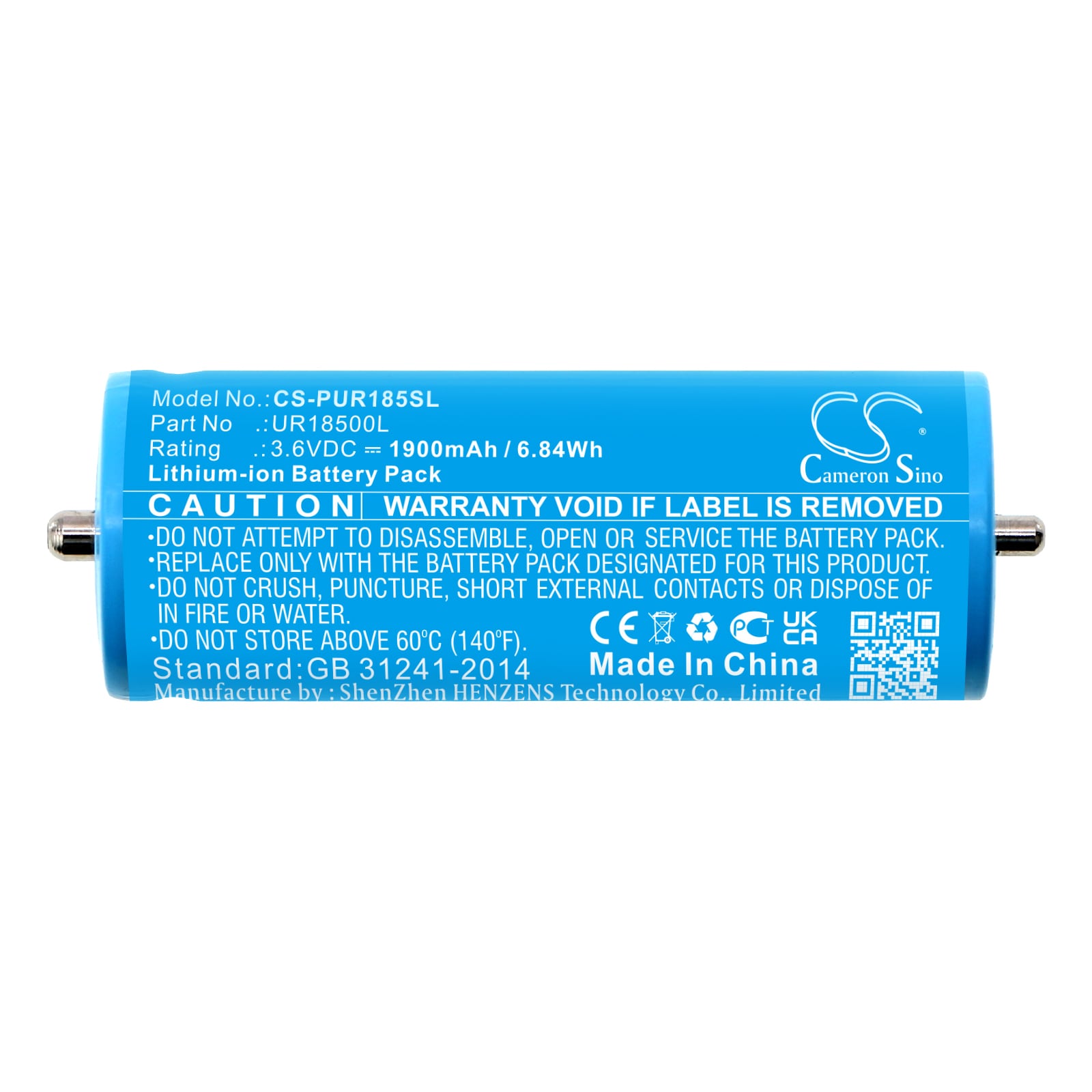 Batteri til barbermaskine til Braun 720, 730, 730cc osv.