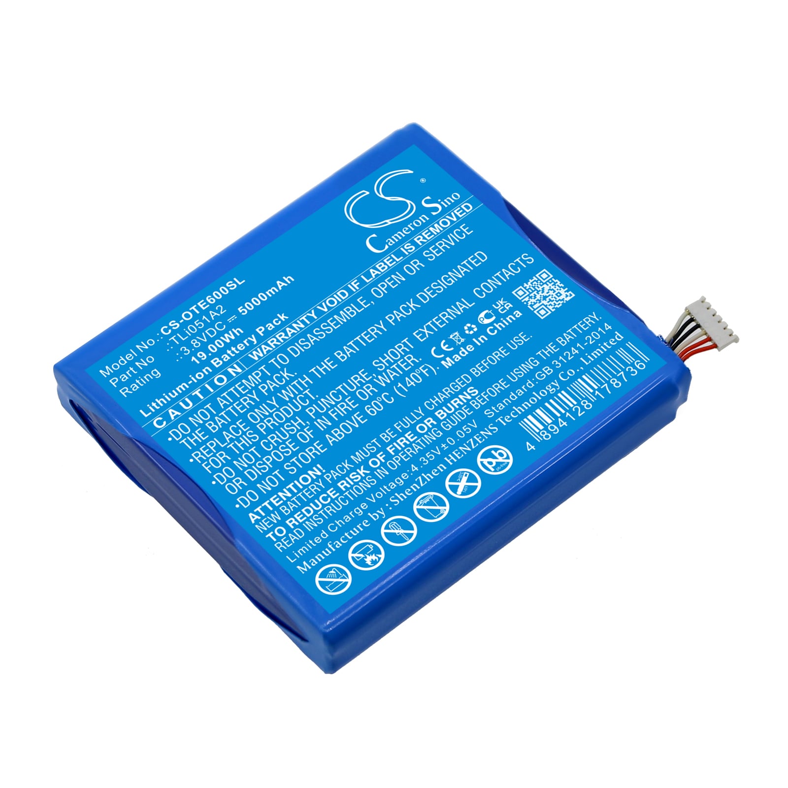 Batteri til Hotspot til Alcatel EE60, EE60 4G, Y854VB og andre.