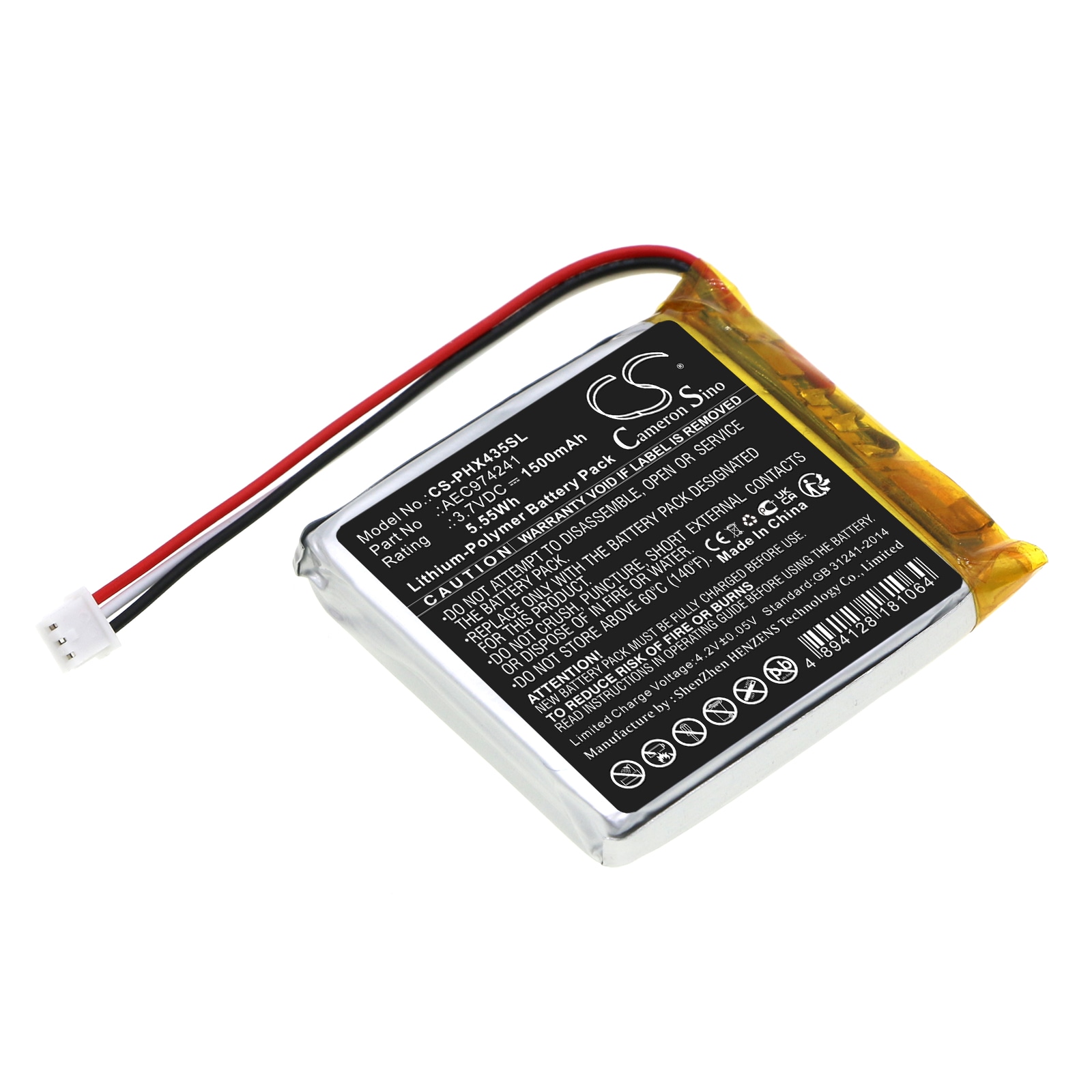 Batteri til projektor til Philips PPX4350