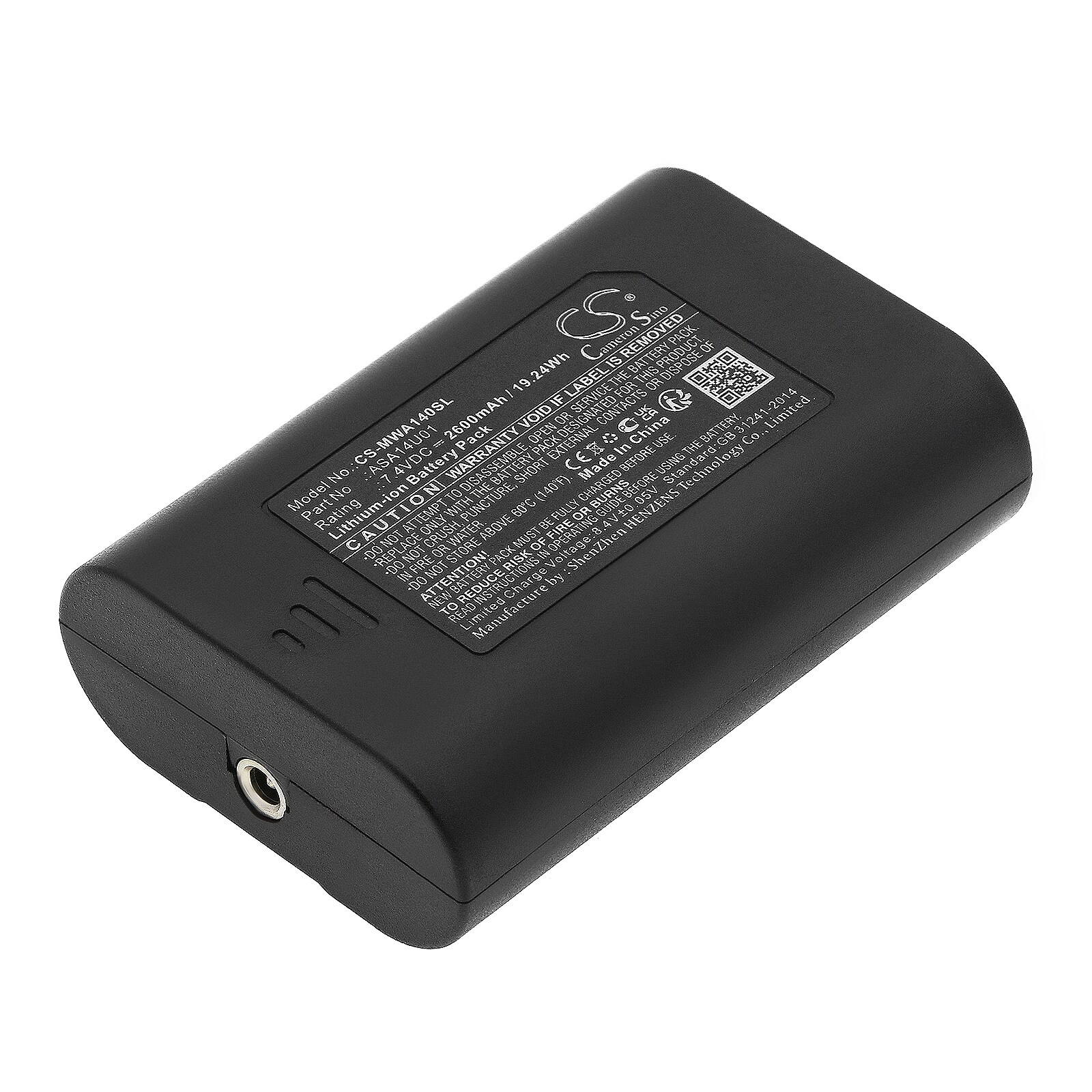 Batteri til opvarmet tøj til mobil opvarmning af Fieldsheer, veste, jakker osv.