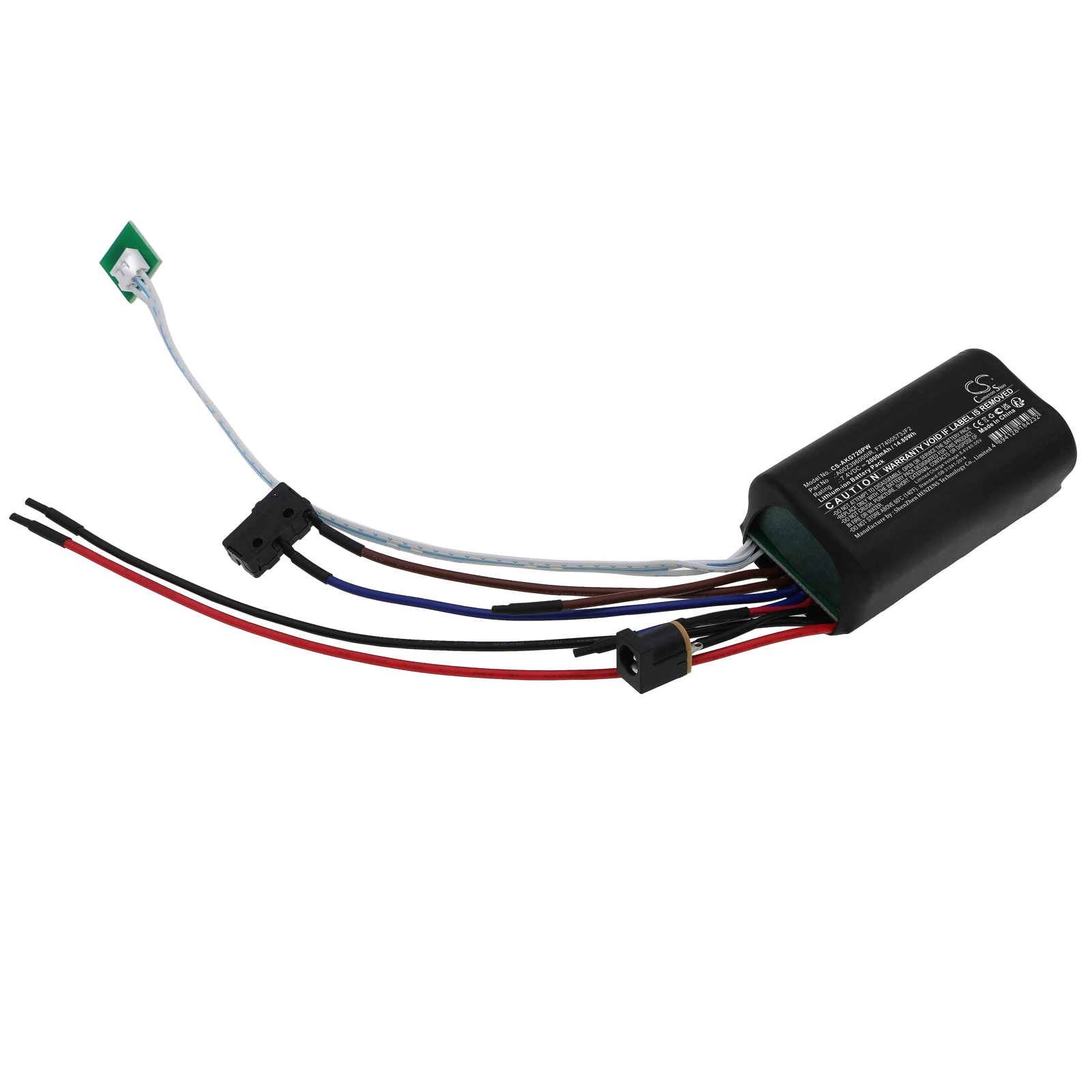 Batteri til haveredskaber til AL-KO Multicutter GS 7.2 Li, 113 371, Grass og andre.