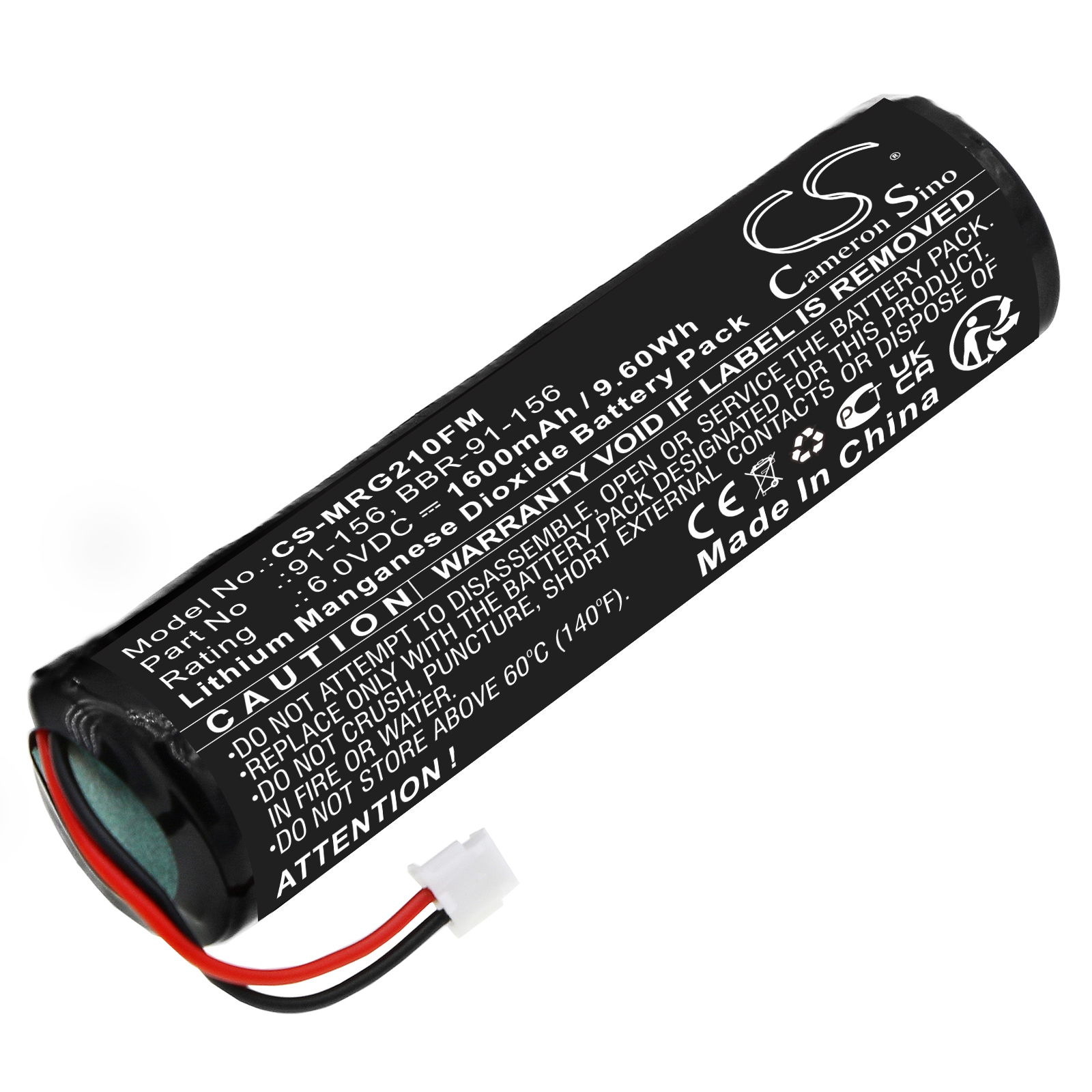 Batteri til maritim sikkerhed og flydende udstyr til Kannad Marine SafeLink AIS SART