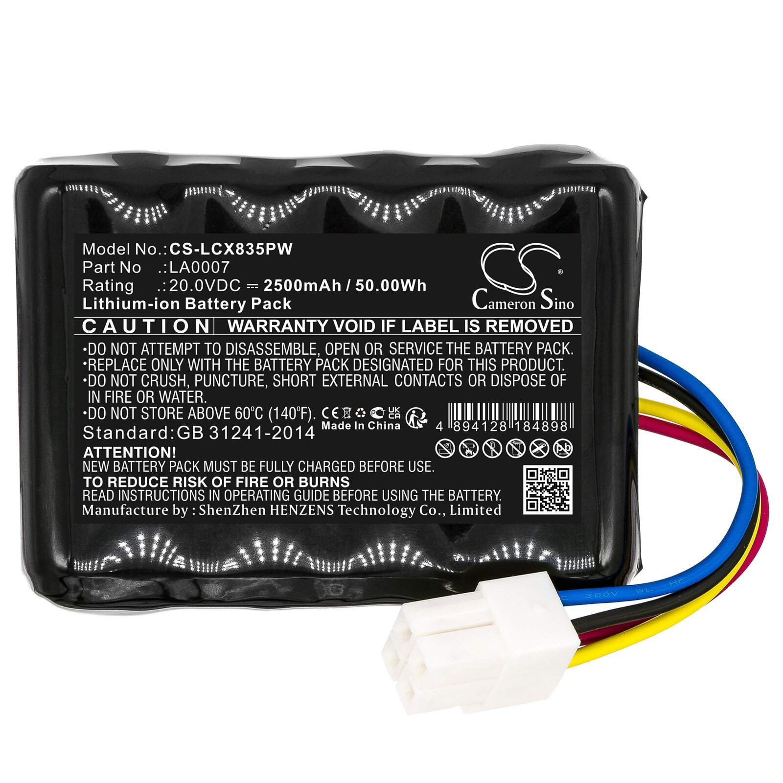 Batteri til plæneklippere til Landxcape CR208E, R800 Smart, LX835 og andre
