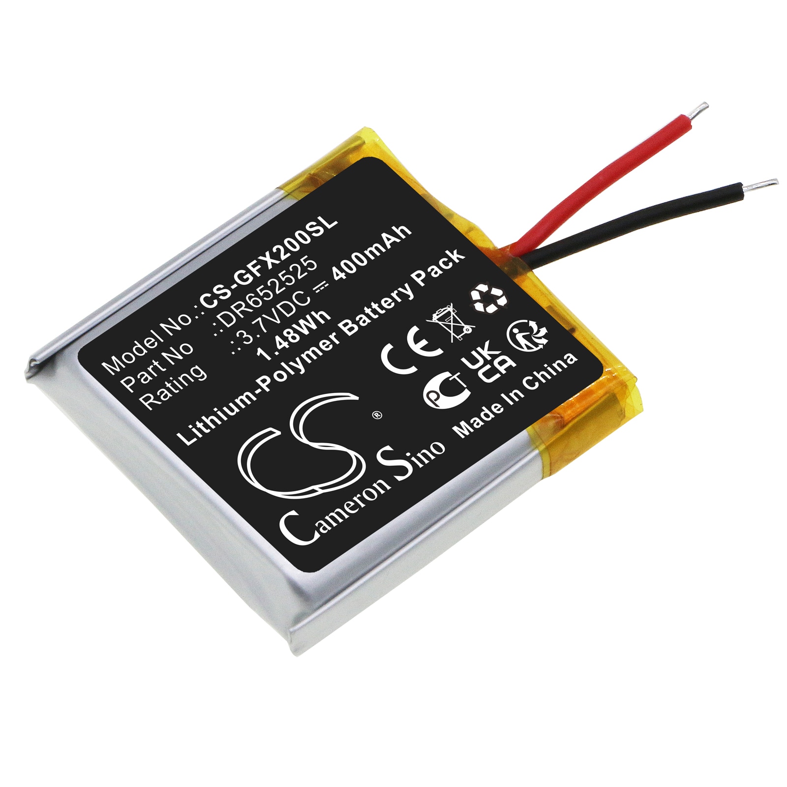 Smartwatch-batteri til GolfBuddy Voice X, 2ALG4 VoiceX