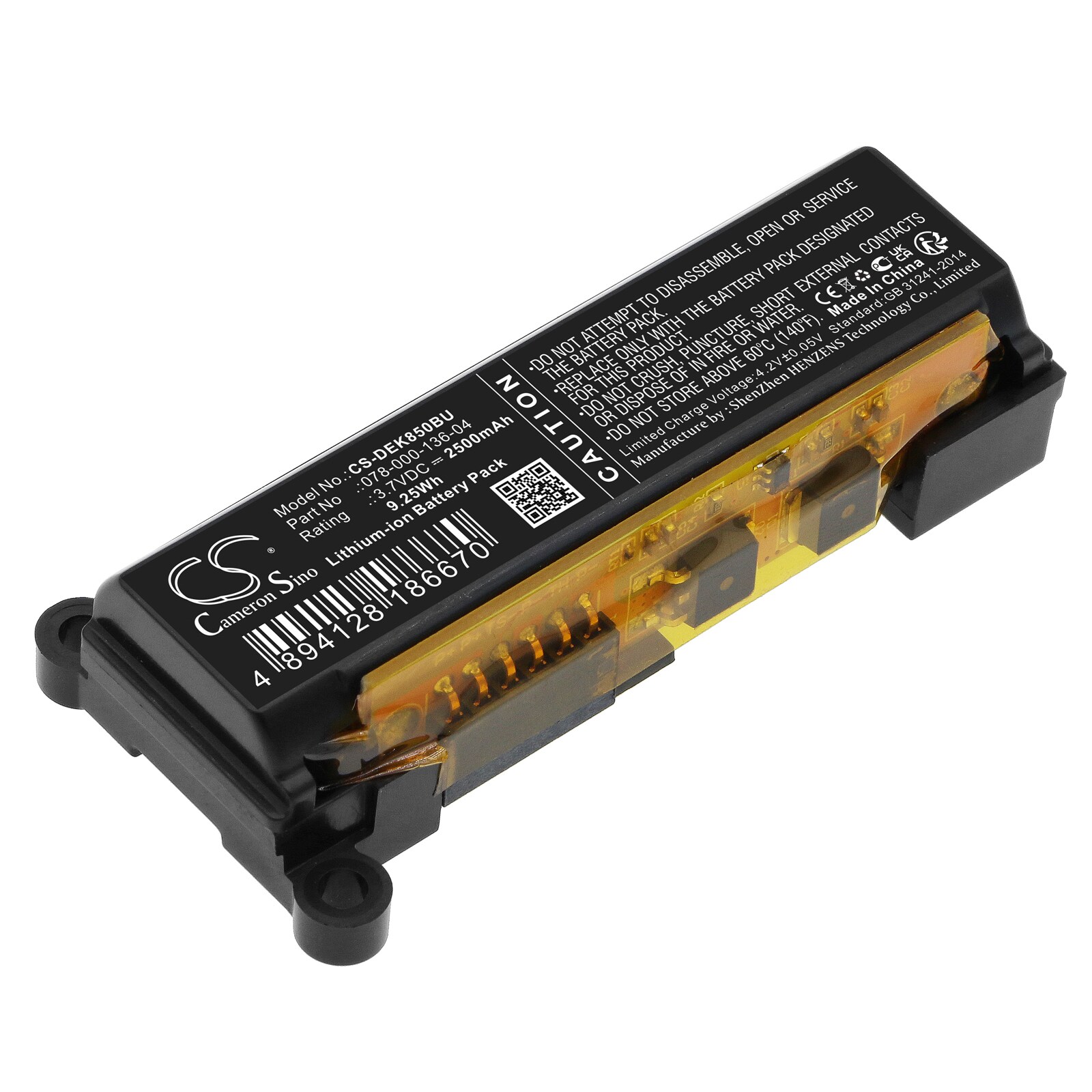 RAID-controllerbatteri til DELL Controller Card DGK85