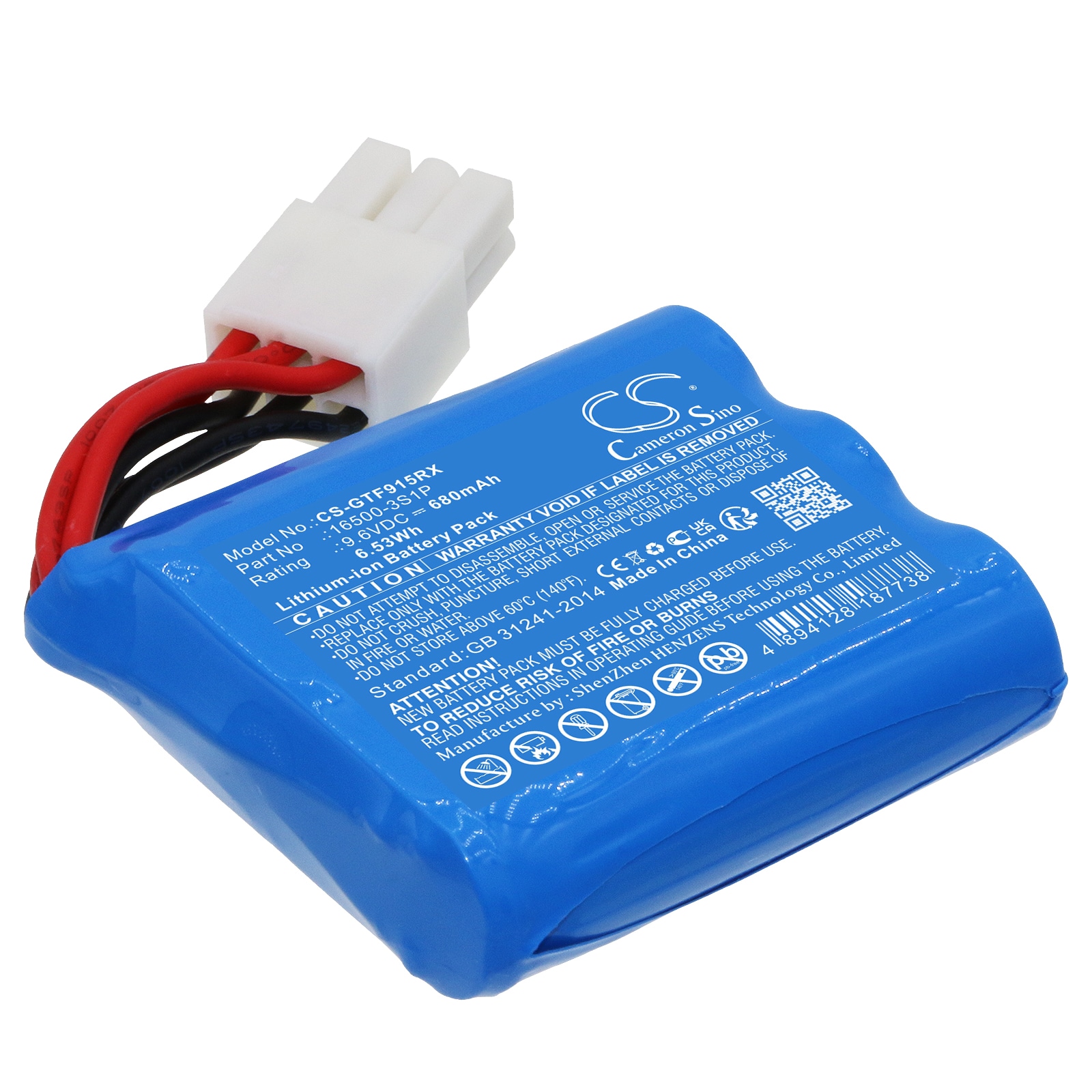 Batteri til biler til GPToys Foxx 9115, Foxx 9116, Foxx S911 og andre.
