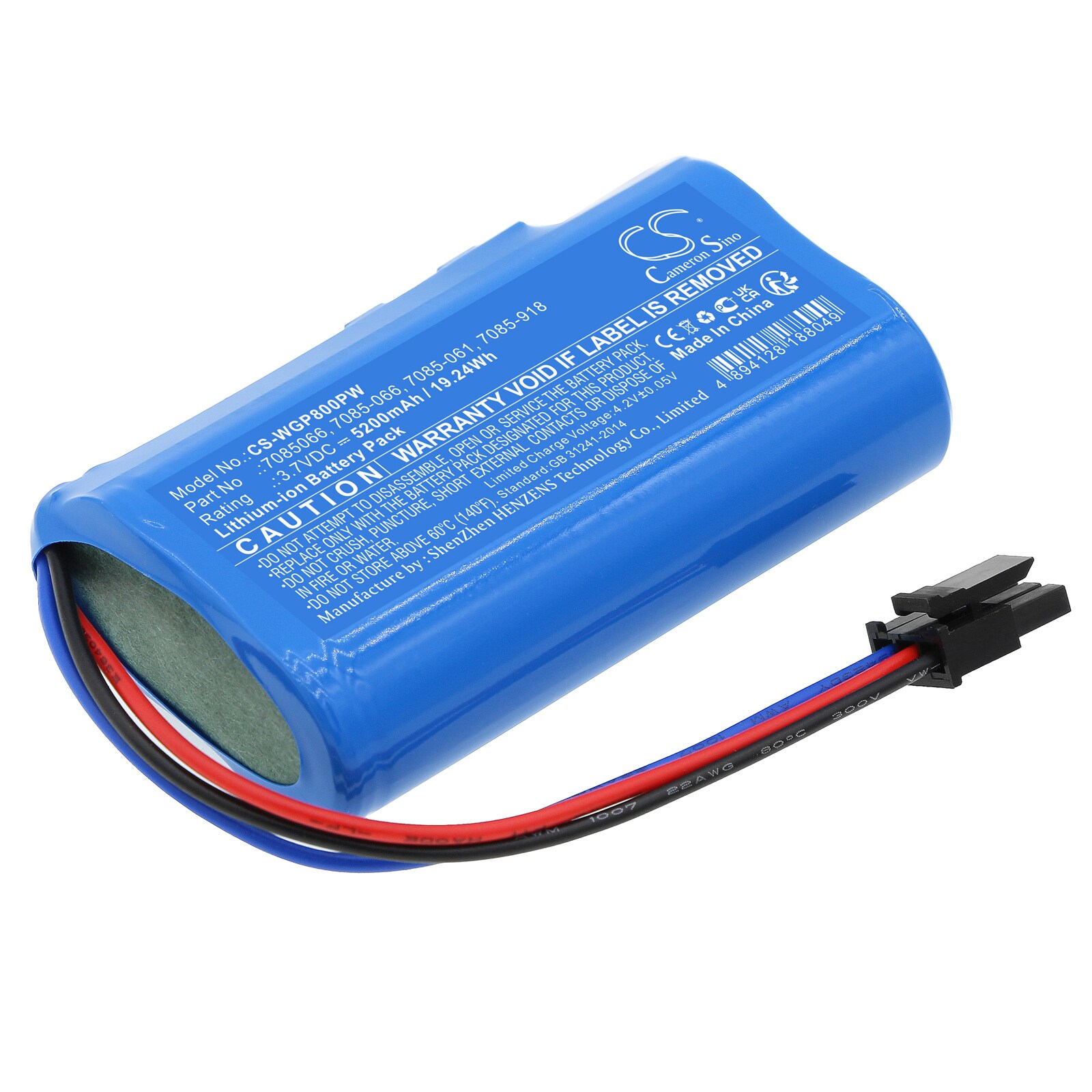Batteri til haveredskaber til WOLF Garten MTD5031-M6-0016 og andre