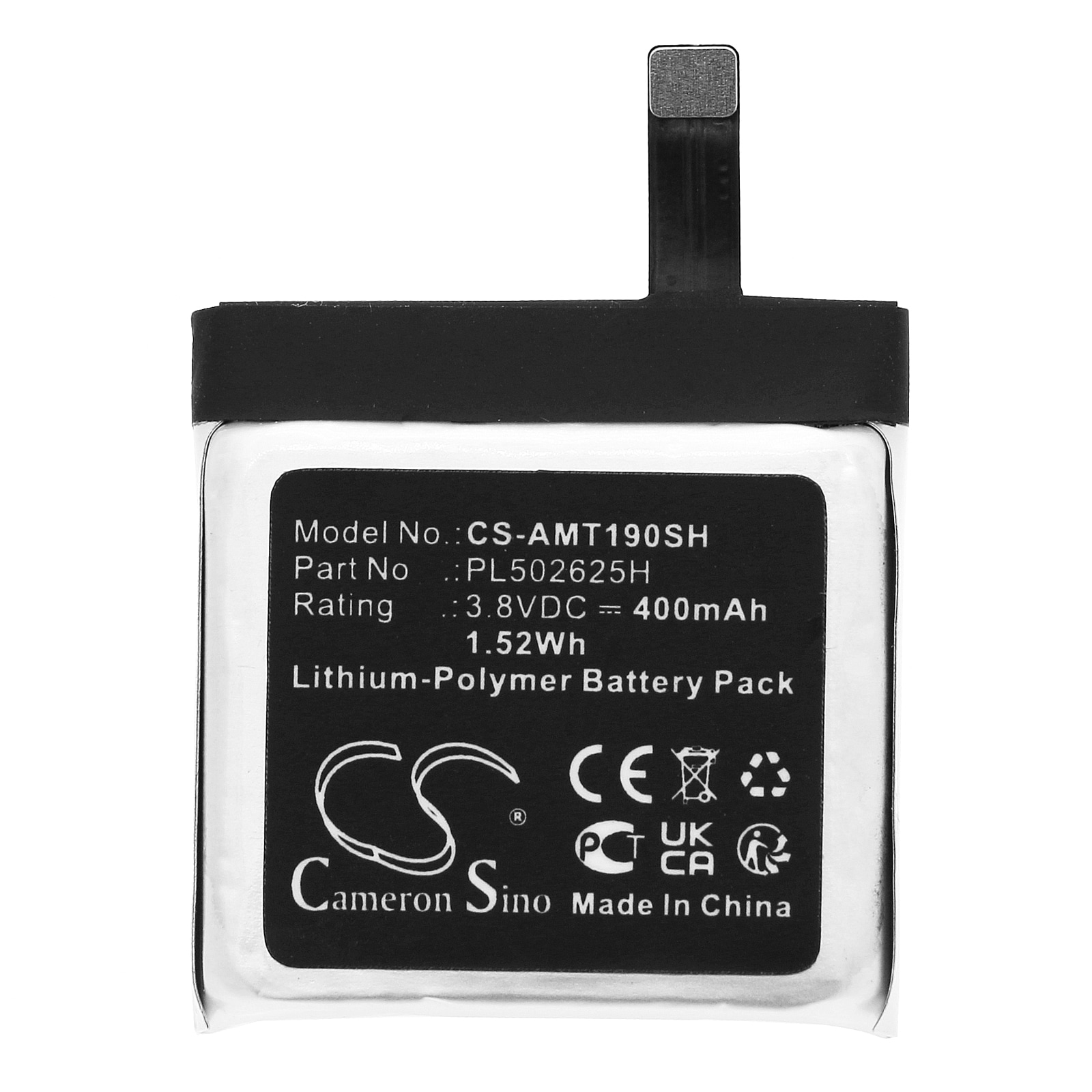 Batteri til smartwatch til Amazfit GTR 47mm, A19029