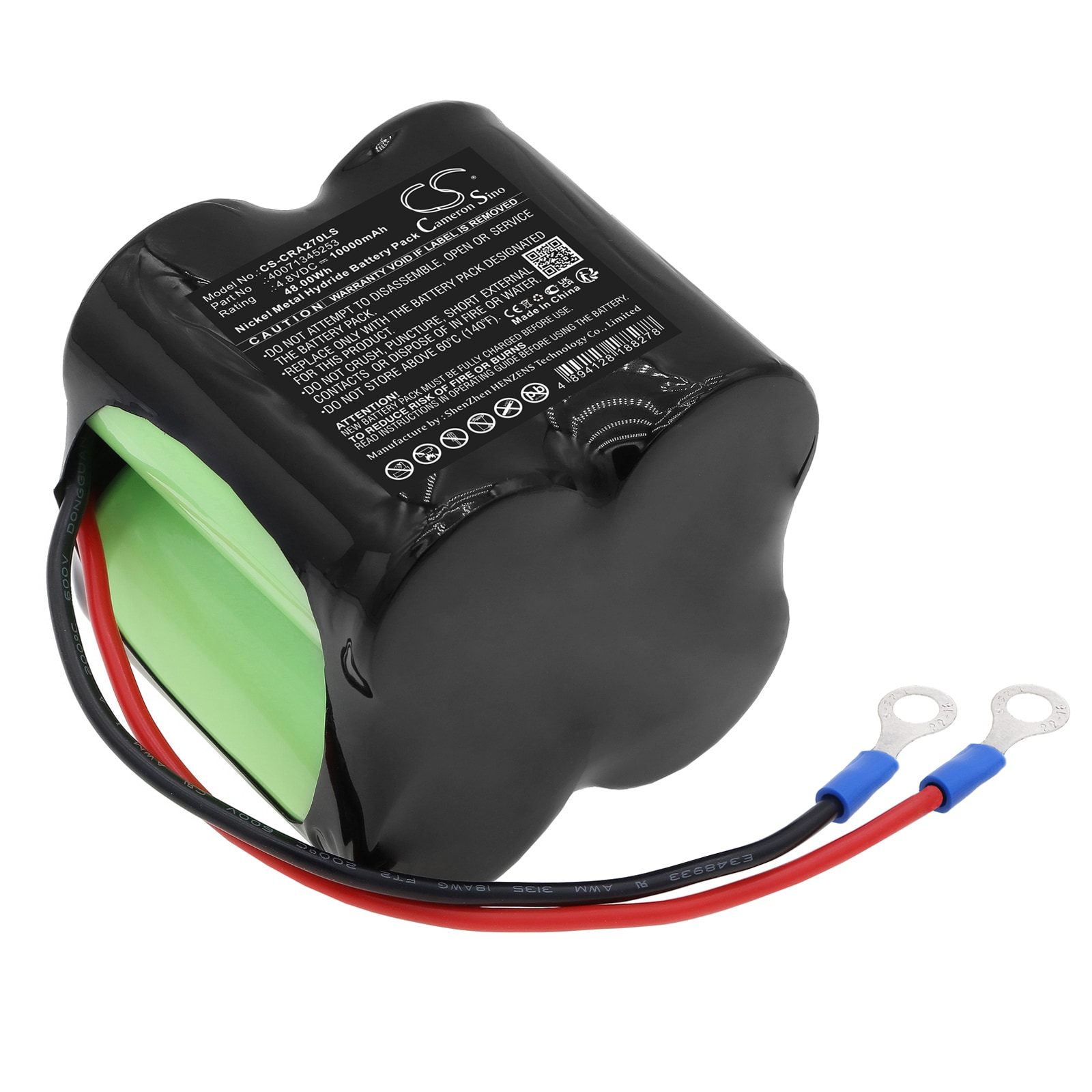 Batteri til LED-lys til CEAG W270, W276, håndlampe SEB5.4L osv.